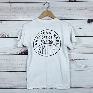 American Apparel SMITH 1968 white t shirt small